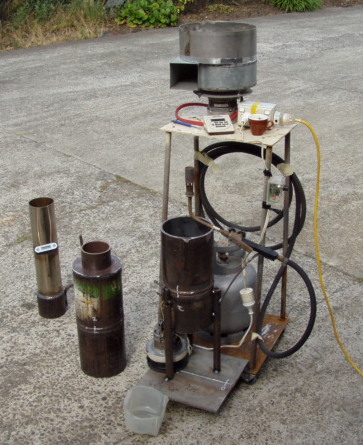 Pipe Roaster Dismantled