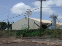 Closed and dilapidated Kaanapali processing plant